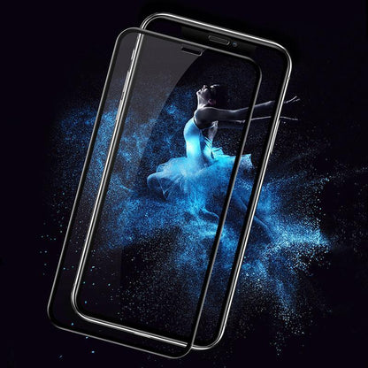 Protection d'écran incurvée Lighteme 9D pour iPhone (3 couleurs)