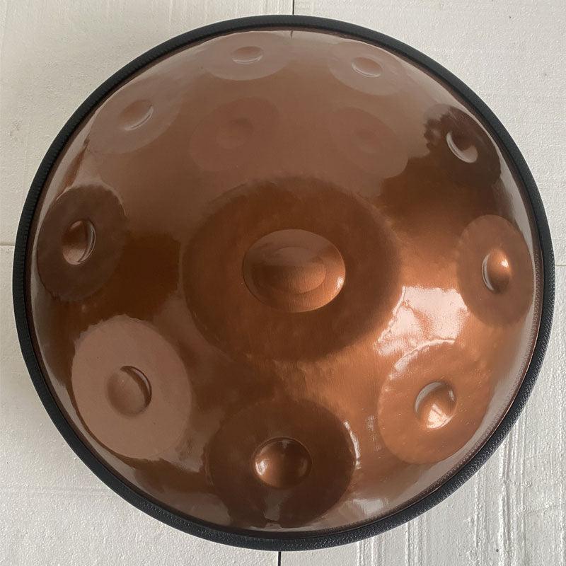 Lighteme Maßgeschneiderte Handgefertigte Handpan drums aus Edelstahl, d-Moll Hijaz 22 Zoll 9/10/12 Noten Hang Instrument Kaufen
