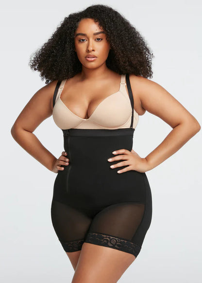 Lighteme Body Zip Up Shaper and Butt Lifter - Easy Bathroom Access