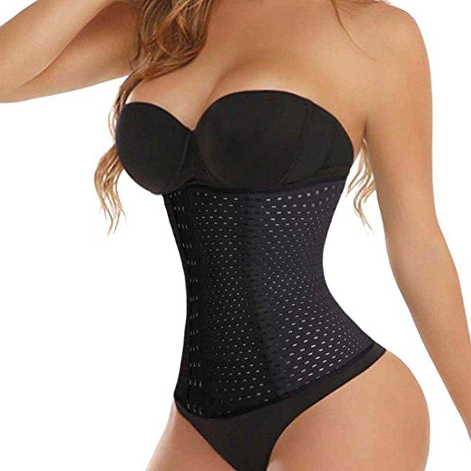 SculptSweat® Korsett-Taillentrainer – Body Shaper für Frauen!