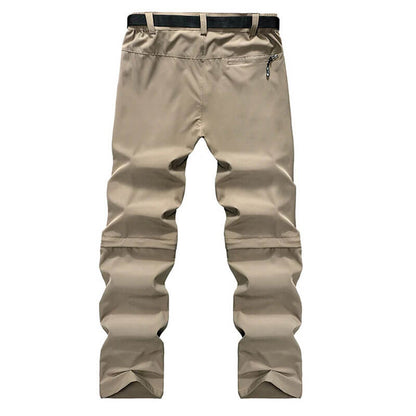 Lighteme Outdoor Quick Dry Pants & Shorts - Stretch hiking pants with two detachable sections