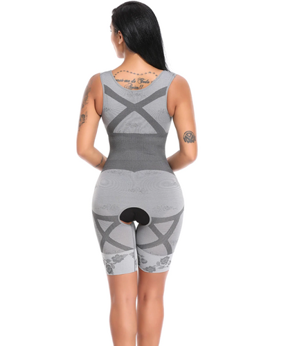 Lighteme Slimming Bodysuit - Full Body Shaper with Butt Lifter - Easy Bathroom Access