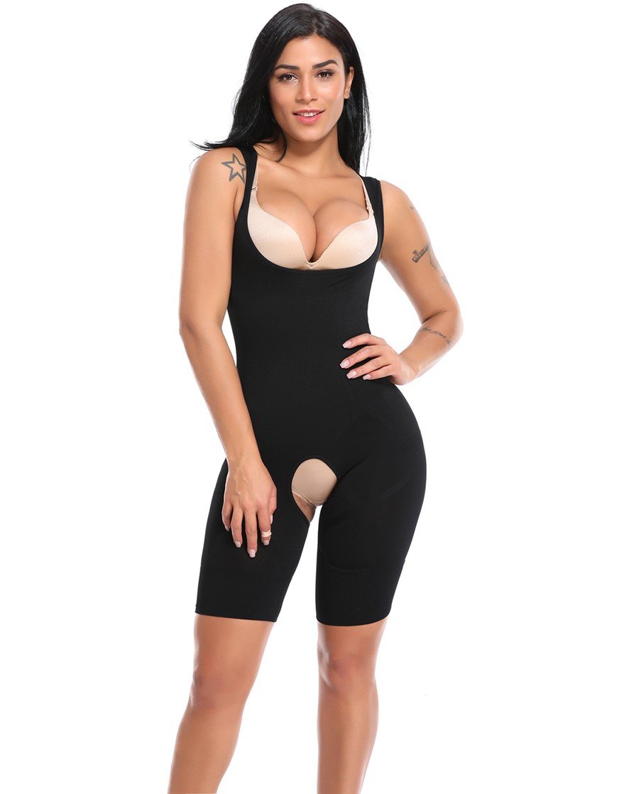 Lighteme Slimming Bodysuit - Full Body Shaper with Butt Lifter - Easy Bathroom Access