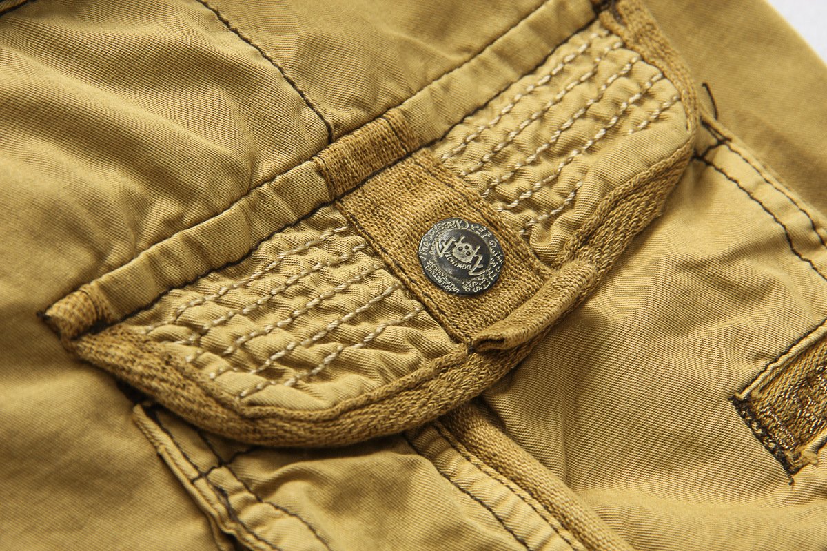 Ihrtrade - Washed Soft Cotton Cloth Men Cargo Tactical Shorts Plus Size (5 Colors),USB C Charger