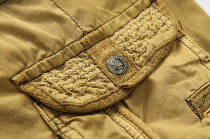 Ihrtrade - Washed Soft Cotton Cloth Men Cargo Tactical Shorts Plus Size (5 Colors),USB C Charger