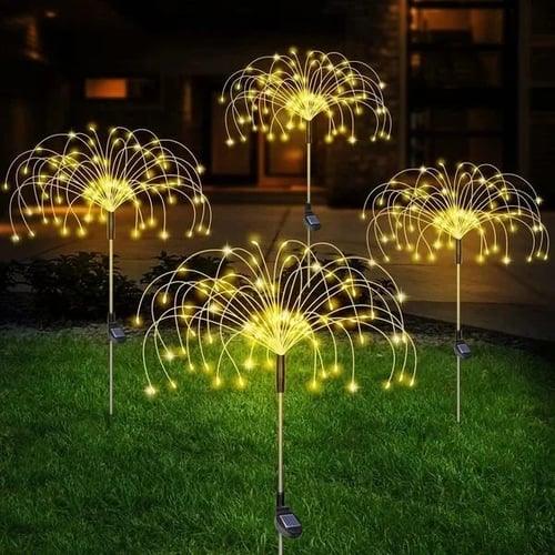 Wasserdichte Solar-Feuerwerkslampe für den Garten von Lighteme | 1 KAUFEN, 1 GRATIS ERHALTEN (2 STÜCK)