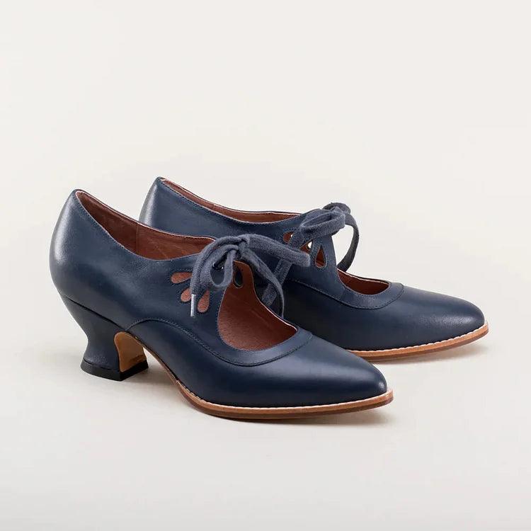 Chaussures orthopédiques à talons hauts en cuir Lighteme pour femmes