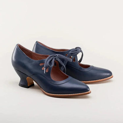Chaussures orthopédiques à talons hauts en cuir Lighteme pour femmes