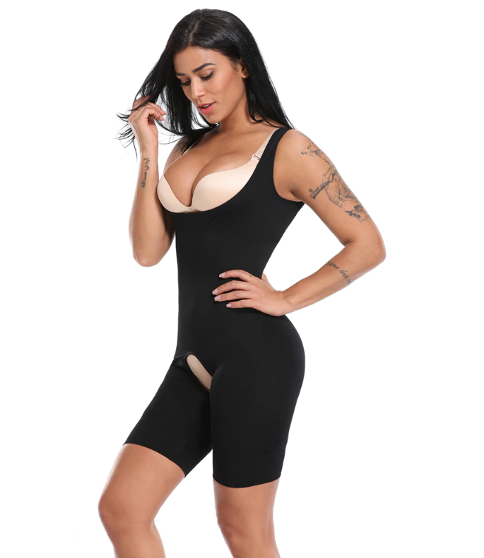 Lighteme Slimming Bodysuit - Full Body Shaper with Butt Lifter - Easy Bathroom Access