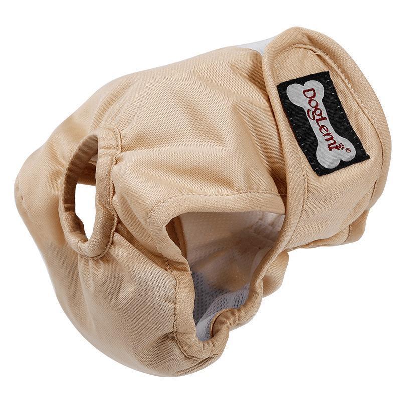 Lighteme 2PCS Machine Washable Dog Physiological Pants (3 Colors & 5 Size)