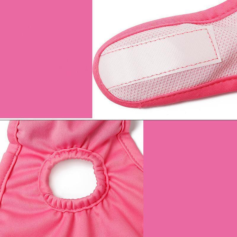 Lighteme 2PCS Machine Washable Dog Physiological Pants (3 Colors & 5 Size)