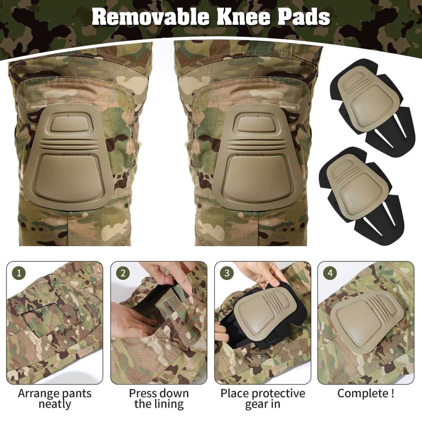 Lighteme Men's G3 Assault Frog Suit and BDU Multicam Camo Men's Tactical Uniform