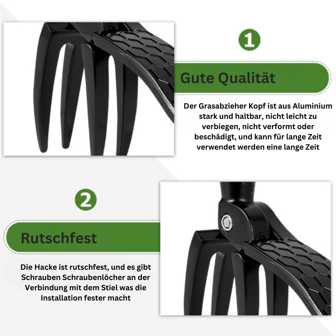 Fourche de désherbage de jardin Lighteme 2 en 1