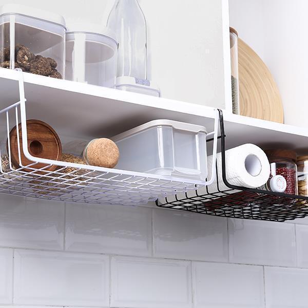 Lighteme Under Shelf Basket Organizer (2 types & 3 colors & 2 sizes)
