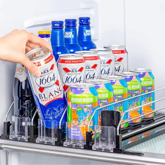 Étagère de rangement pour boissons pour réfrigérateur Lighteme - Enfin un réfrigérateur organisé