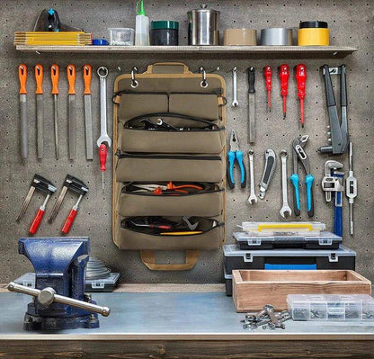 Lighteme Rolltasche für Schraubenschlüssel und Werkzeuge