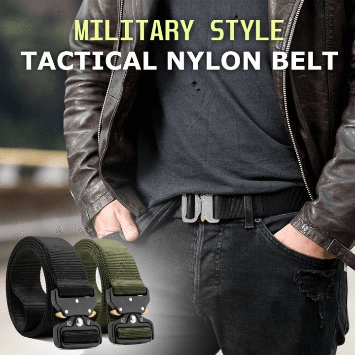 Lighteme Militärstil-Taktikgürtel aus Nylon (4 Farben)