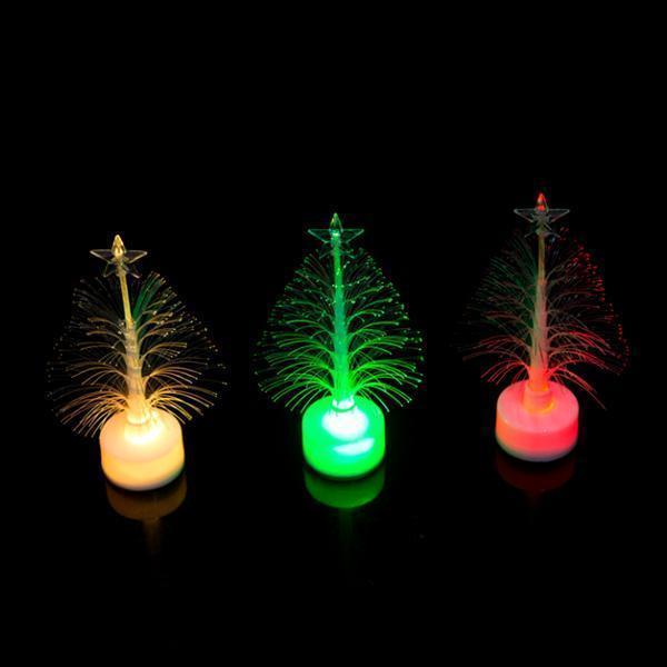 Lighteme Leuchtender Glasfaser-Weihnachtsbaum