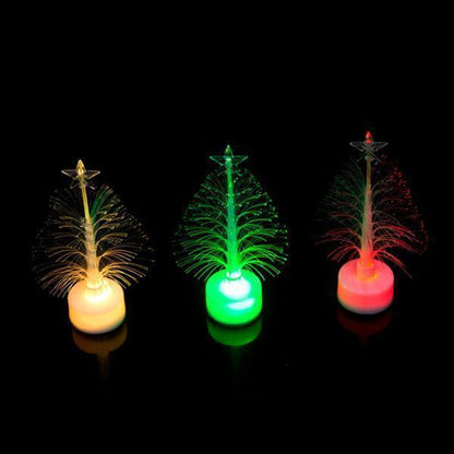 Lighteme Leuchtender Glasfaser-Weihnachtsbaum