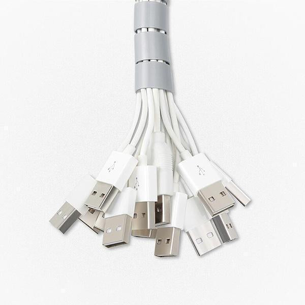 Gaine de protection pour câbles et lignes de données Lighteme (3 couleurs et 4 types)