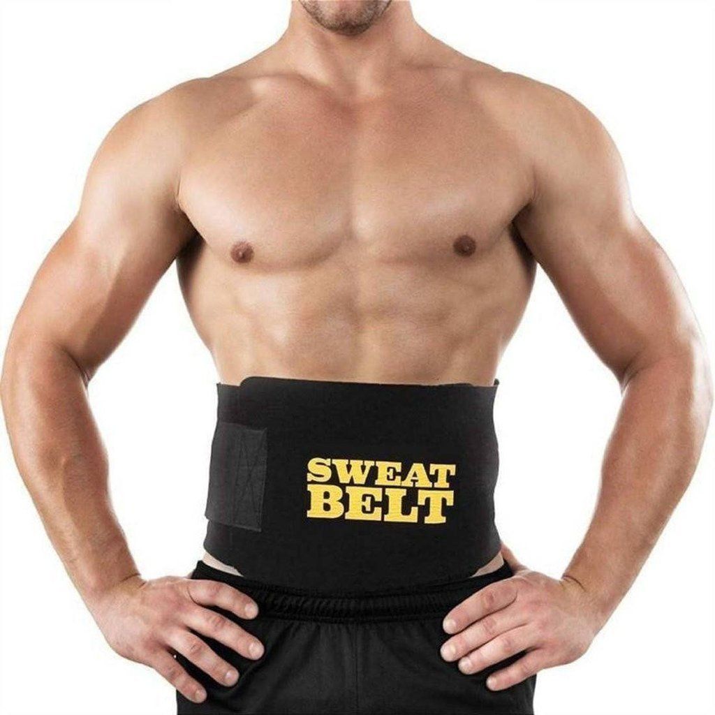 Ceinture de sudation pour hommes Lighteme - Entraîneur de coupe du ventre !