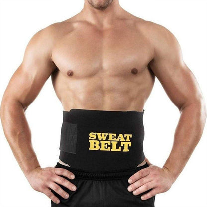 Ceinture de sudation pour hommes Lighteme - Entraîneur de coupe du ventre !