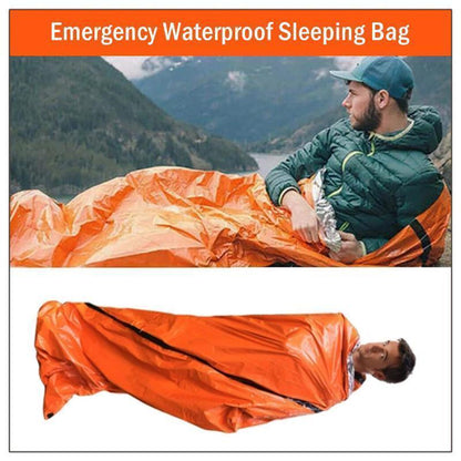 Sac de couchage chaud de camping d'urgence Lighteme