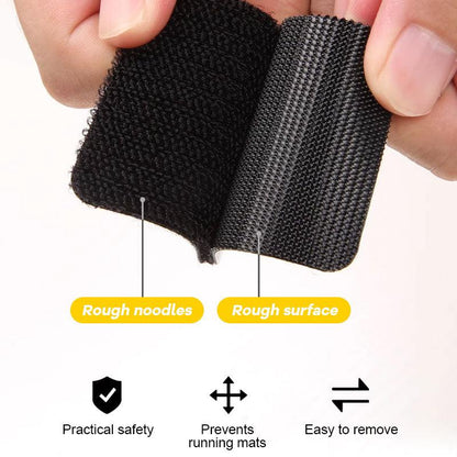 Lot de 10 autocollants antidérapants pour tapis de voiture Lighteme
