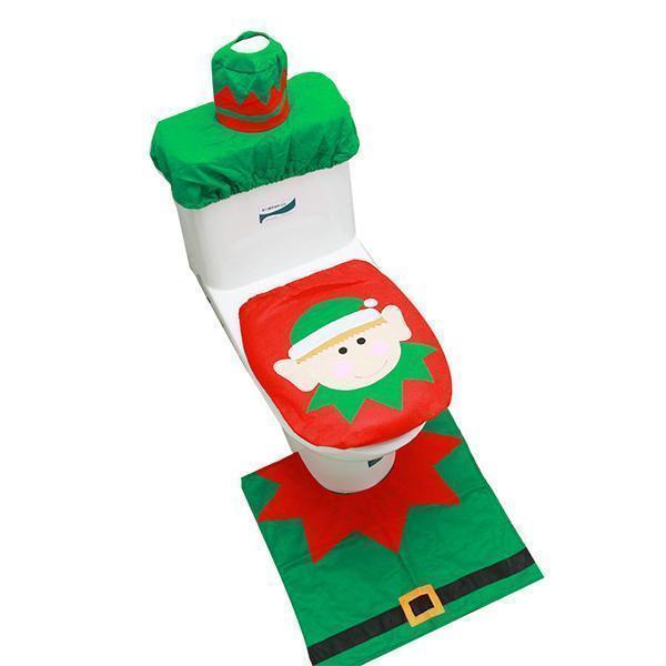 Lighteme Christmas Toilet Seat Cover (1 Set)