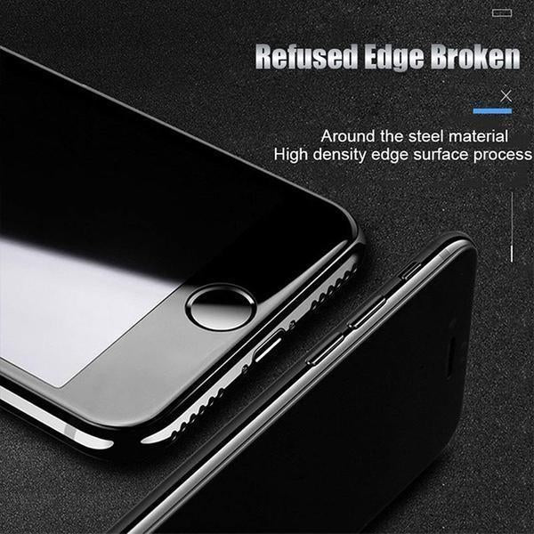 Protection d'écran incurvée Lighteme 9D pour iPhone (3 couleurs)