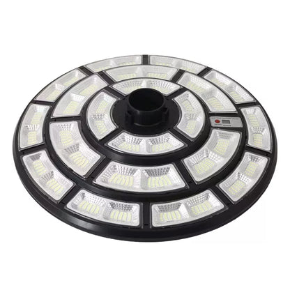 Lighteme 2500W Solar Outdoor Light UFO Garden Pole And Wall Street Lights For Home, Yard, Farmhouses with Remote