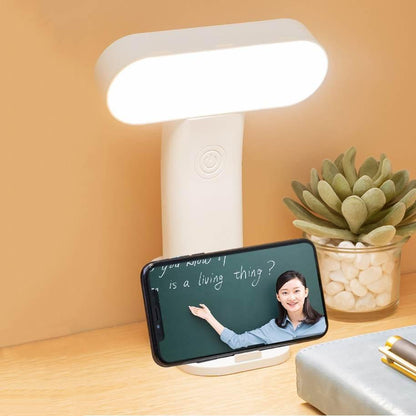 Tragbare Lampe Lighteme mit Telefonhalterung