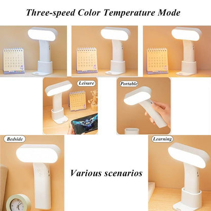 Tragbare Lampe Lighteme mit Telefonhalterung