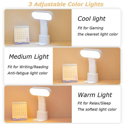 Tragbare Lampe Lighteme mit Telefonhalterung