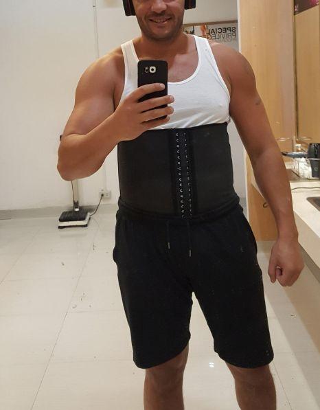 Lighteme Deluxe Schlankheits-Taillentrainer für Männer