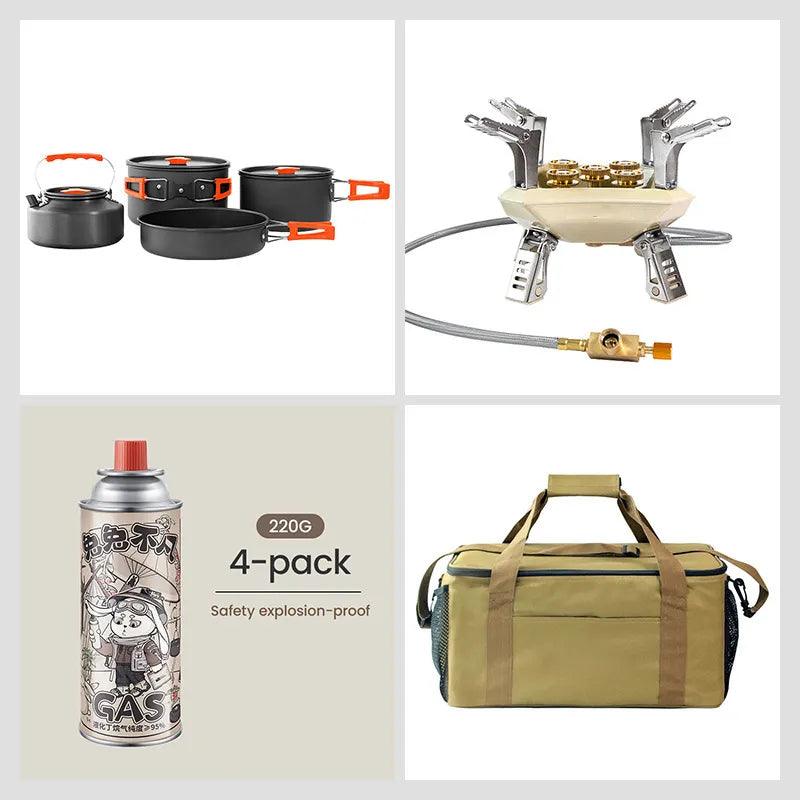 Tragbares Camping-Set von Lighteme 