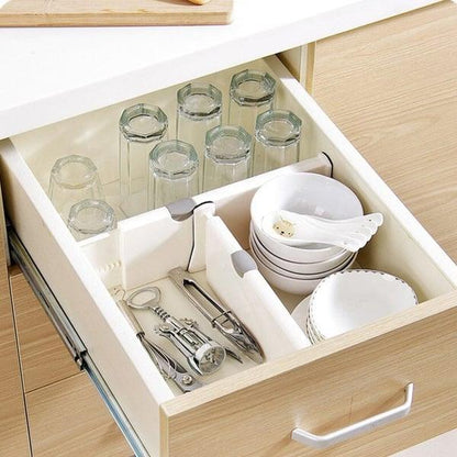 Séparateurs de tiroirs réglables pour commode Lighteme | ACHETEZ-EN 1, OBTENEZ-EN 1 GRATUITEMENT