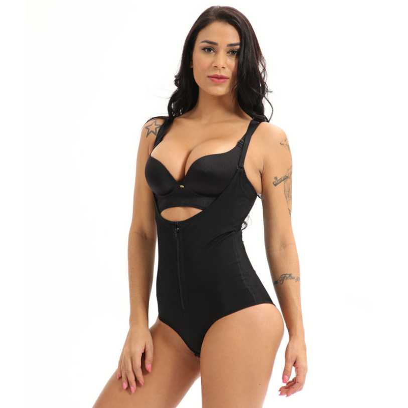 Lighteme Sexy Zip Bodysuit Waist Shaper - Easy Bathroom Access