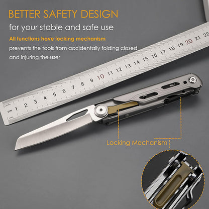 Lighteme Multifunktionswerkzeug Messer – Das beste Multifunktionswerkzeug für jede Situation!