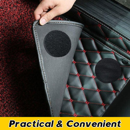 Lot de 10 autocollants antidérapants pour tapis de voiture Lighteme