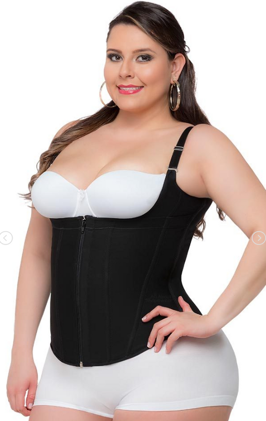 Lighteme Plus Size Taillentrainer mit 3 Haken und stützendem Reißverschluss! 