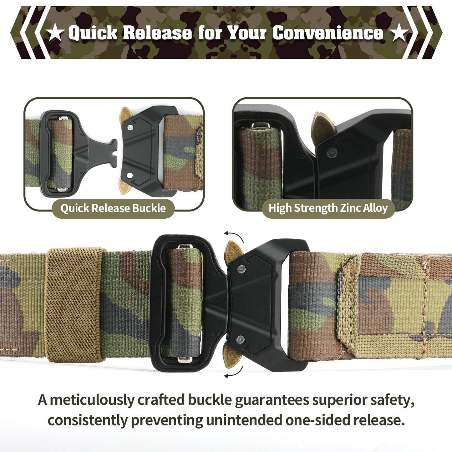Ceinture tactique Molle Lighteme All Mission
