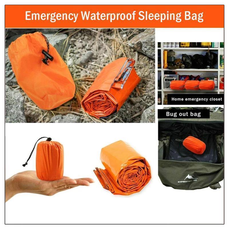 Sac de couchage chaud de camping d'urgence Lighteme