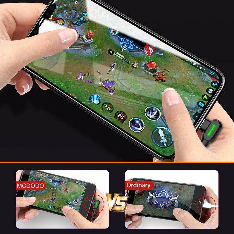 Ihrtrade Titan Unbreakable 90 Degree Plug Fast Charging Cable (Include 2PCS & 3PCS)