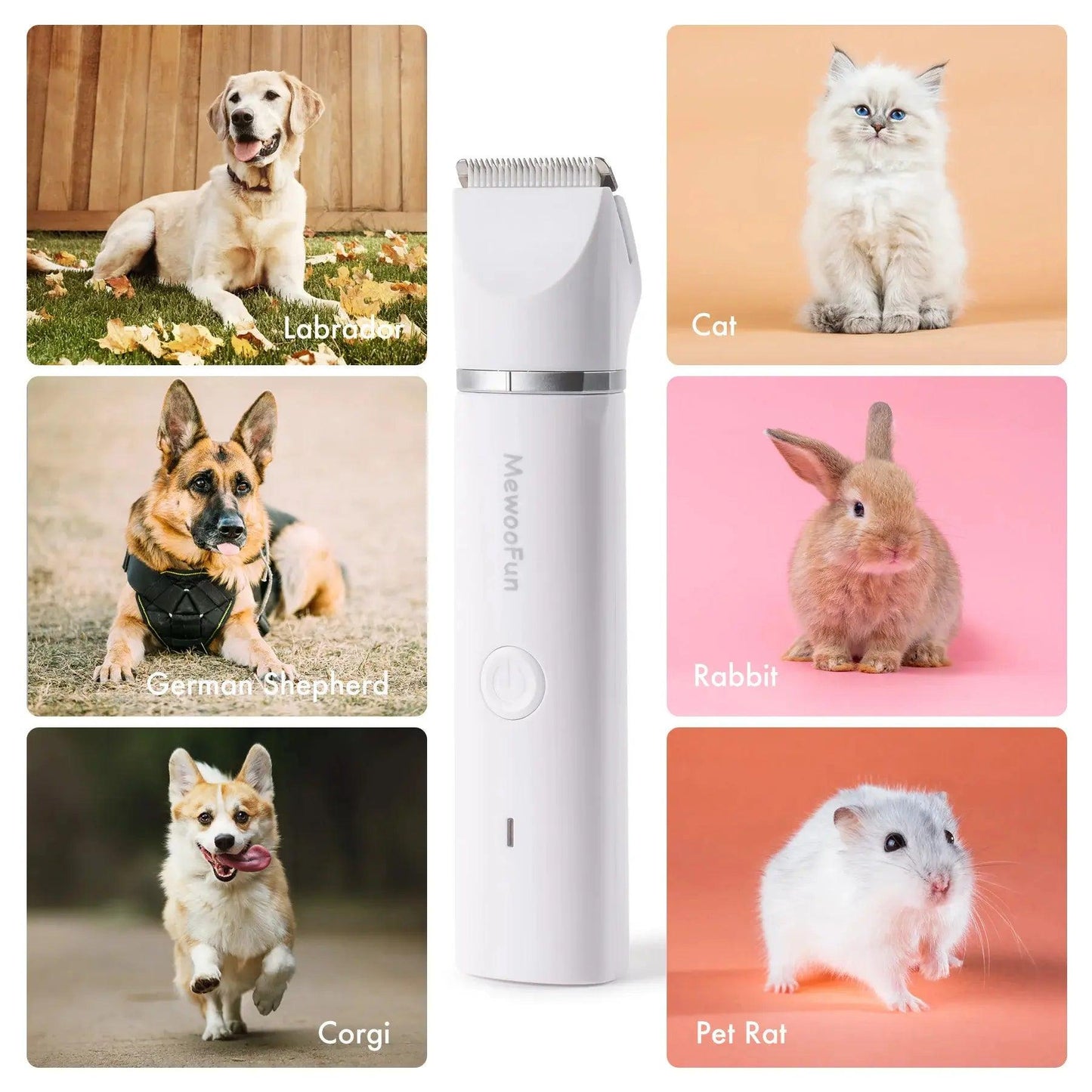 Tondeuse à cheveux professionnelle Lighteme pour animaux de compagnie