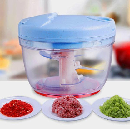 Lighteme Manual Pull Rope Vegetable Garlic Cutter
