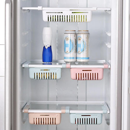 Tiroirs sous étagère Lighteme pour réfrigérateur (3 pièces) (3 couleurs)