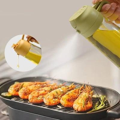 Vaporisateur et distributeur d'huile en verre 2 en 1 Lighteme