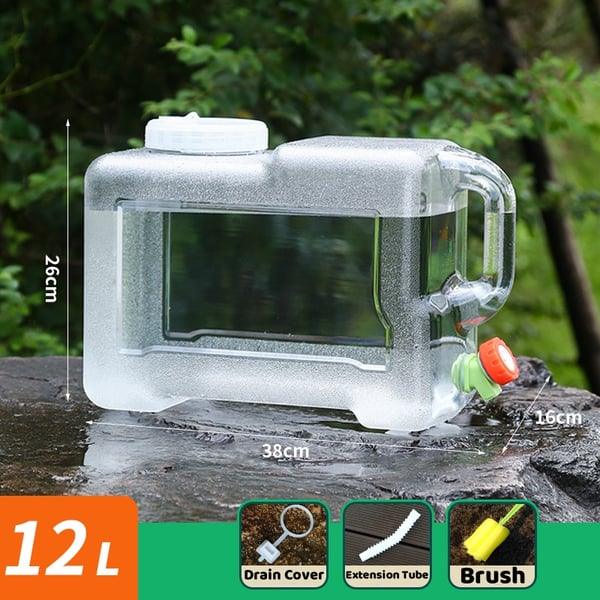 Tragbarer Outdoor-Wasserbehälter mit Wasserhahn von Lighteme