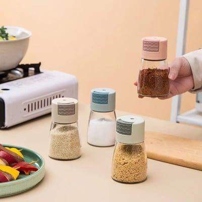 Distributeurs de sel et de poivre réglables à poussoir Lighteme | ACHETEZ-EN 1, OBTENEZ-EN 1 GRATUITEMENT (2 PIÈCES)